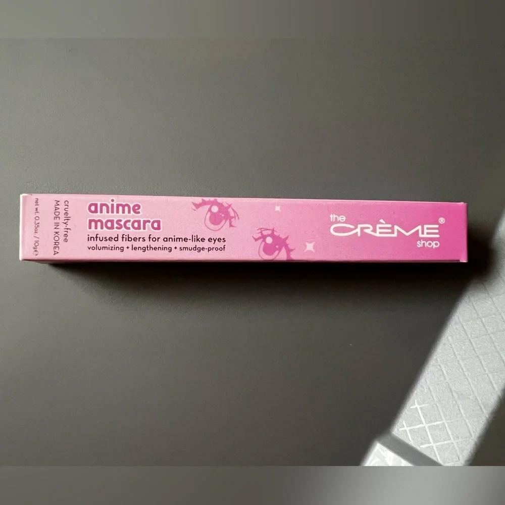 The Creme Shop Anime Mascara Infused Fibers For Anime Like Eyes - Black